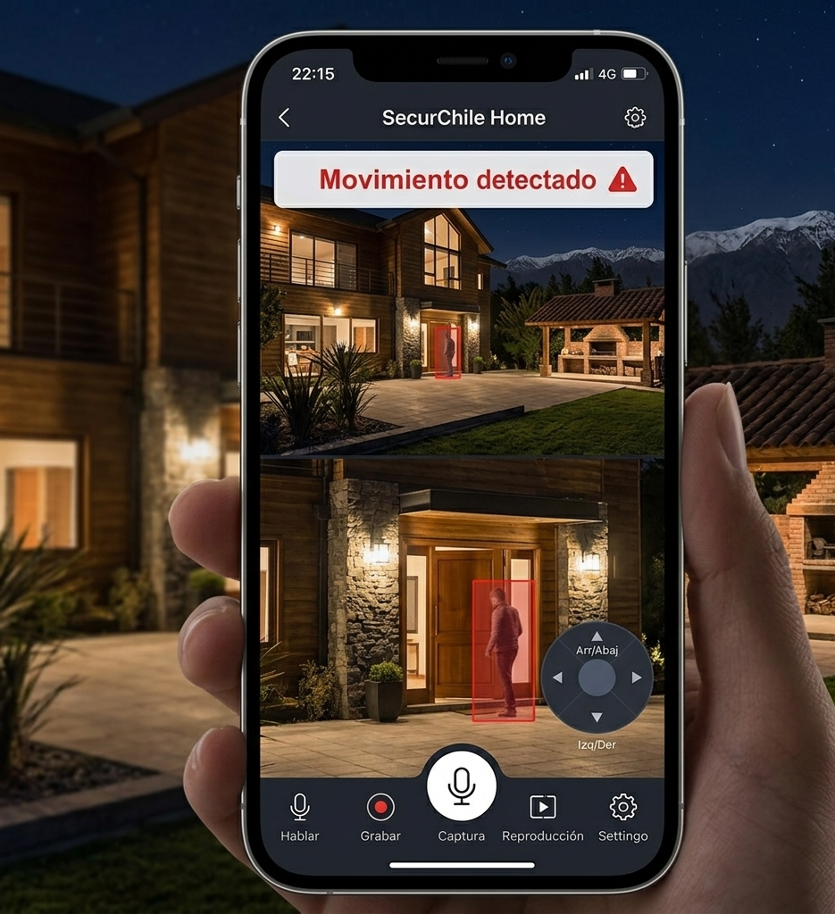 Cámara IP WiFi 360° Doble Lente