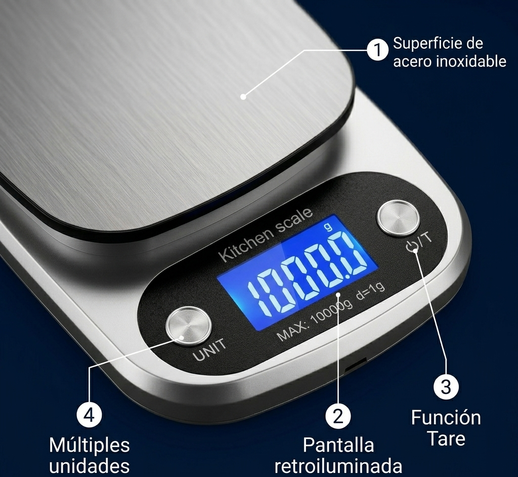 Báscula Digital de Precisión