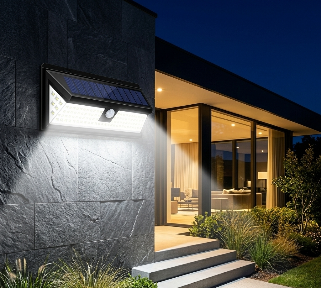 Lámpara Solar LED de Pared